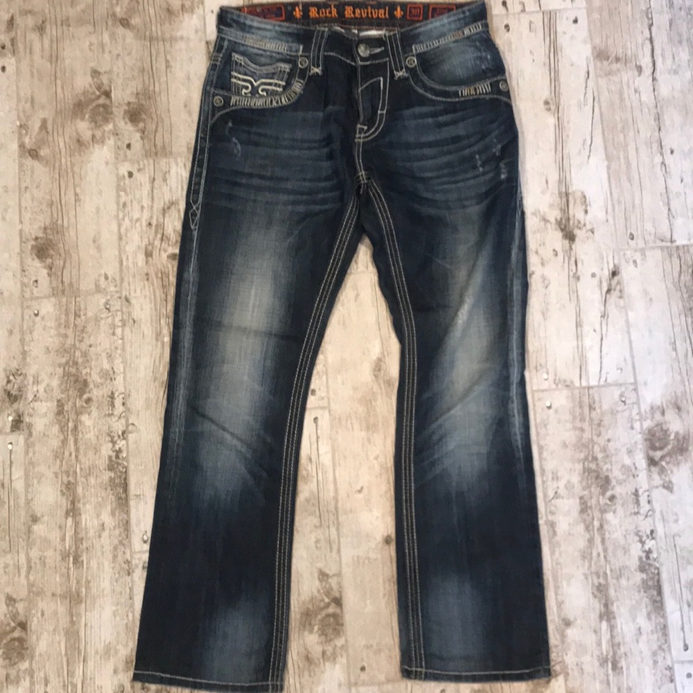 Men’s buckle Rock Revival Jeans “Clive”